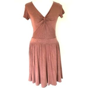 Anthropologie Dolan Left Coast T Shirt Twist Dress